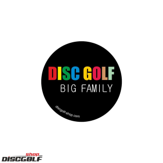 Samolepka Discgolf Big Family