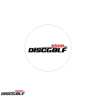 Samolepka Discgolf-Shop.com logo Bílá/White