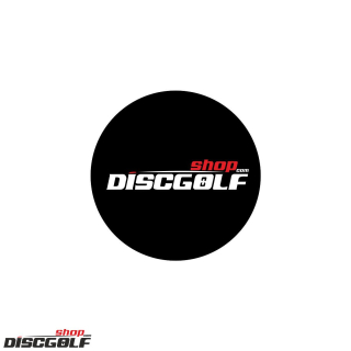 Samolepka Discgolf-Shop.com logo Černá/Black